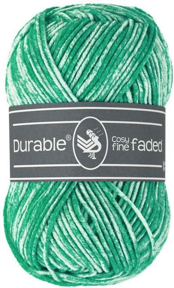 Durable Cosy Fine Faded Emerald
