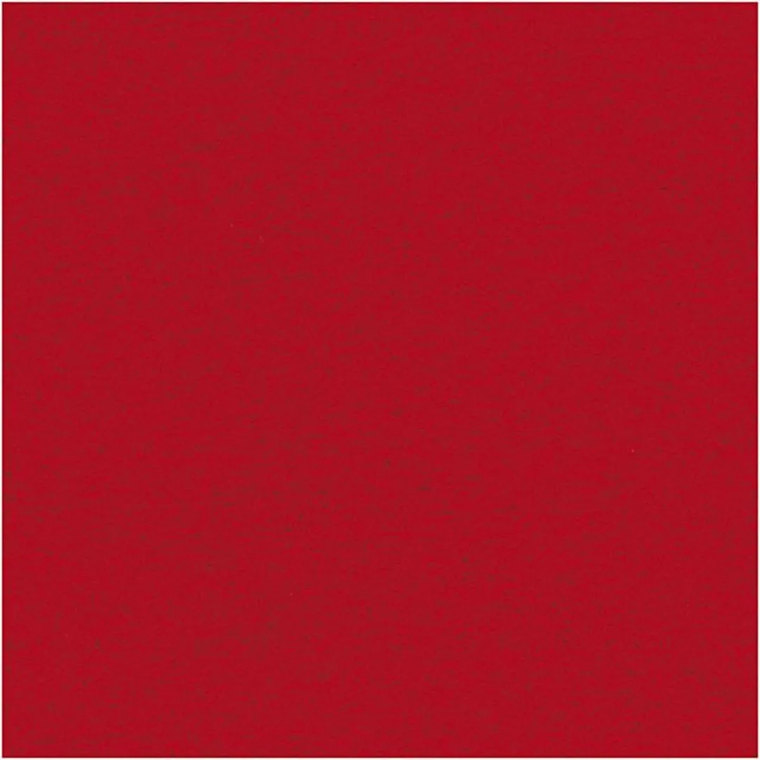 Creativ Company Hobbyvilt A4 - Rood - 10 Stuks