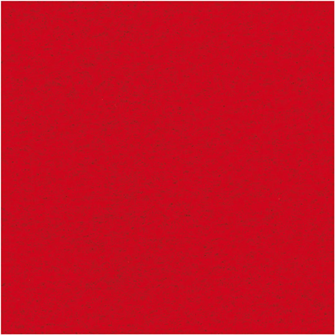 Creativ Company Hobbyvilt A4 - Rood - 10 Stuks