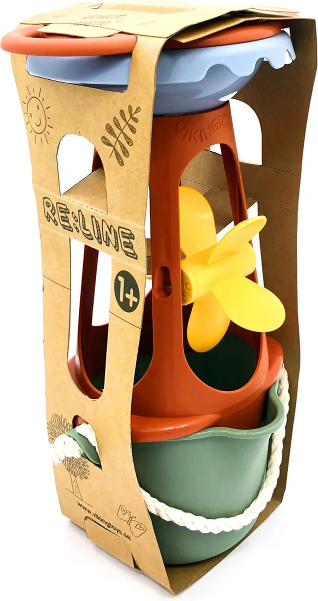 Viking Toys RE:LINE Zand- En Watermolen - Multikleur