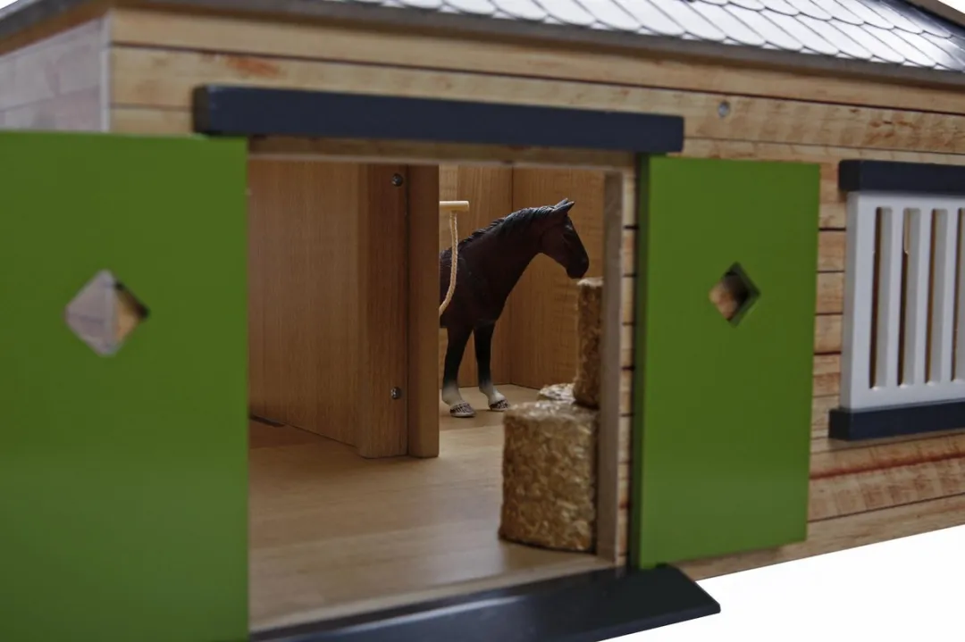 Kids Globe Paardenstal Multicolor - 4 Meubels 1 Pop