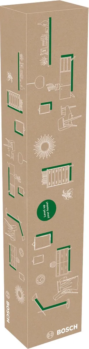 Bosch AdvancedLevel 360° Lijnlaser - Set met statief en batterijen - Groen/Zwart