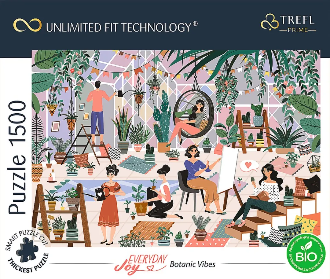 Trefl Botanic Vibes 1500 Stuks - Multikleur