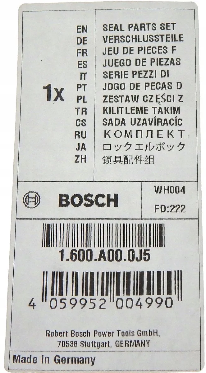 Bosch Sluitingsset Gereedschapskoffers - Rood