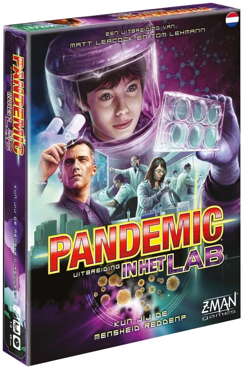 Z-Man Pandemic In Het Lab Uitbreiding - Bordspel ZMG71102NL - afbeelding 6 van 6