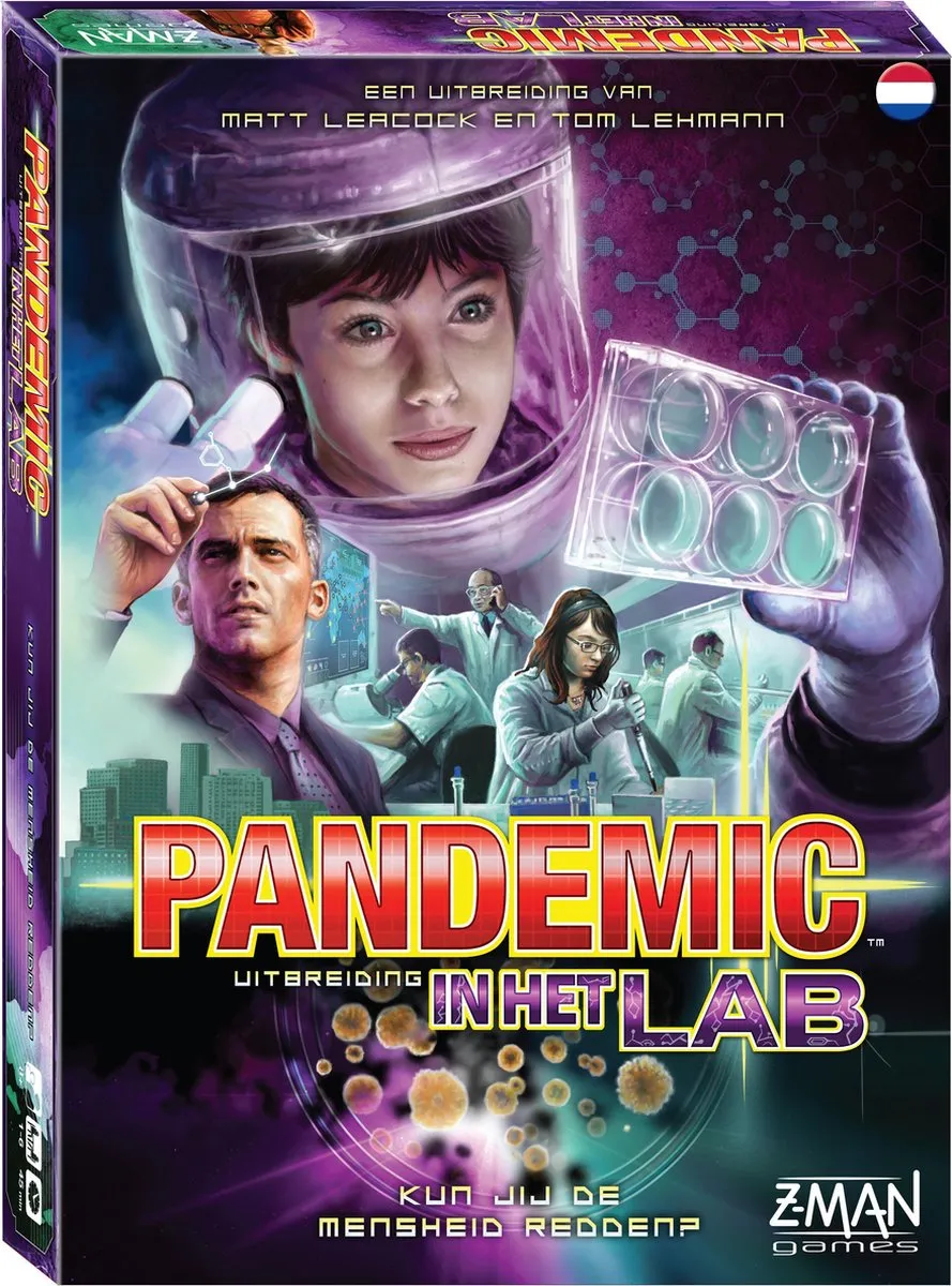 Z-Man Pandemic In Het Lab Uitbreiding - Bordspel ZMG71102NL