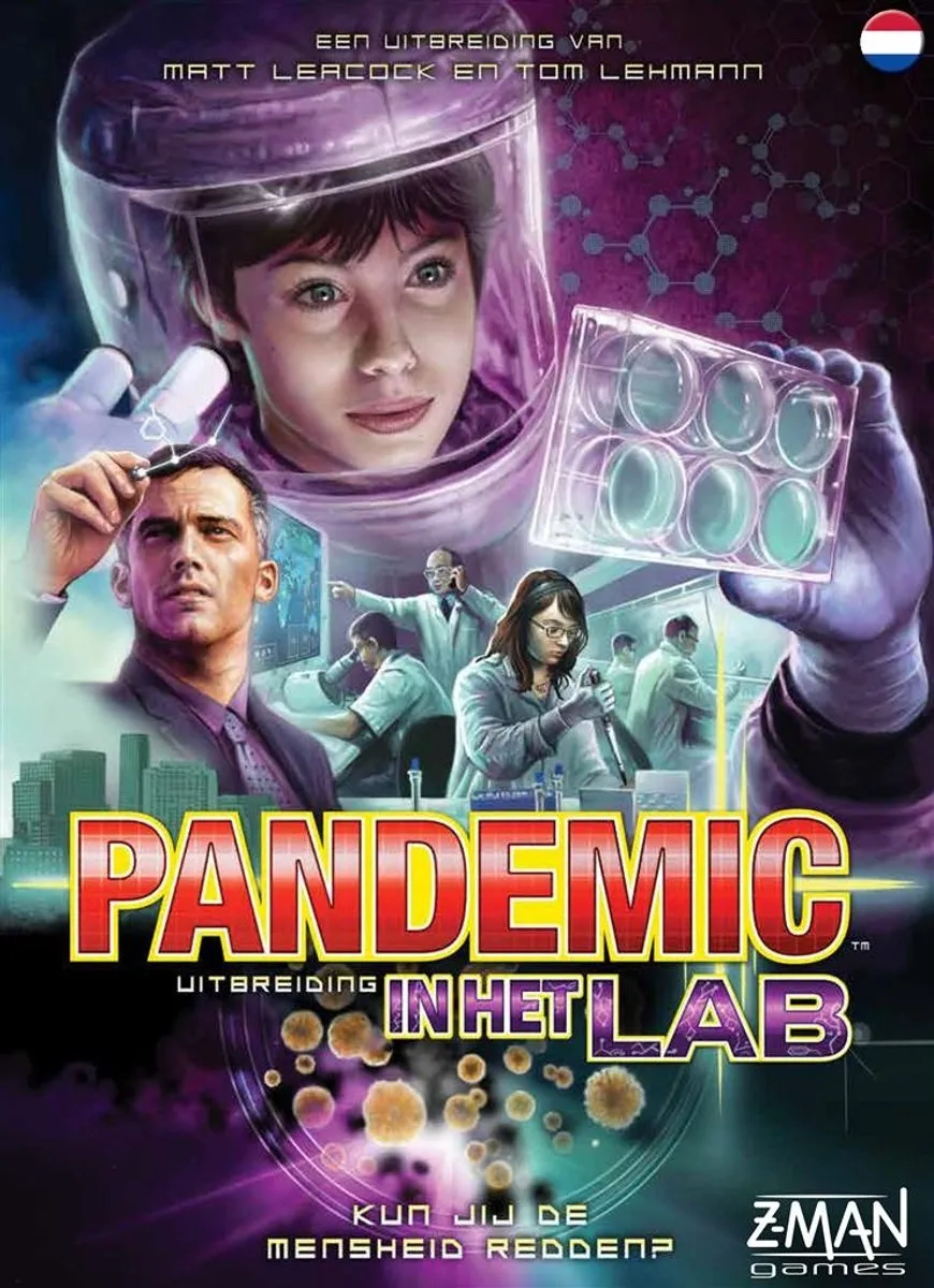 Z-Man Pandemic In Het Lab Uitbreiding - Bordspel ZMG71102NL