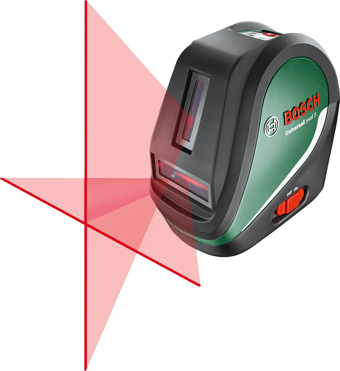 Bosch UniversalLevel 3 Kruislijnlaser - 3x AA Batterijen