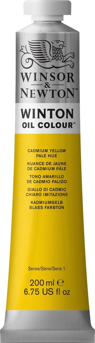 Winsor & Newton Winton Olieverf Cadmium Yellow Pale Hue 200ml