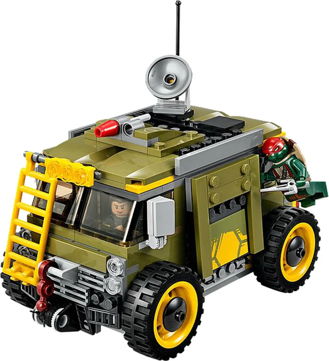 LEGO Ninja Turtles TurtleVan Onderschepping 79115 - 4 Minifiguren