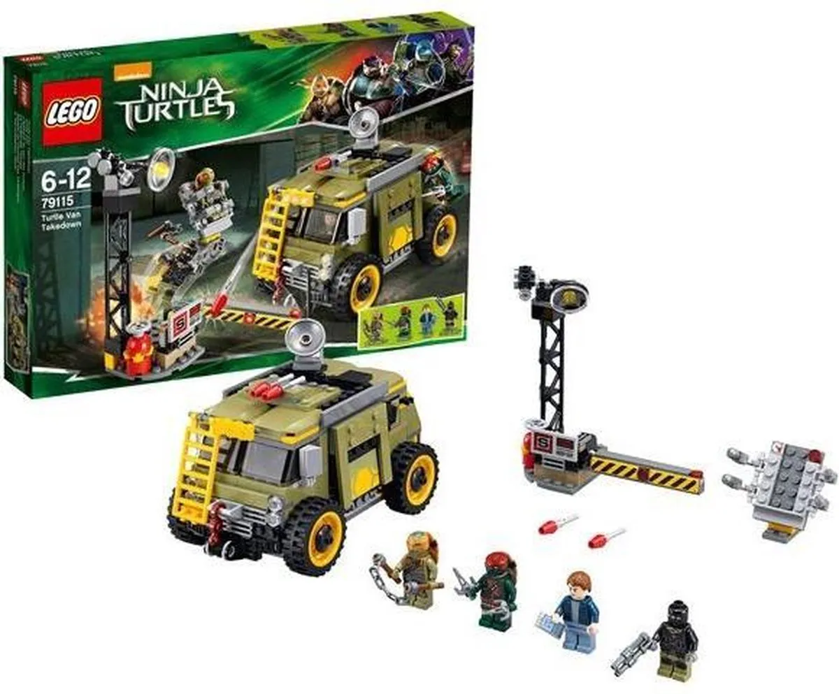 LEGO Ninja Turtles TurtleVan Onderschepping 79115