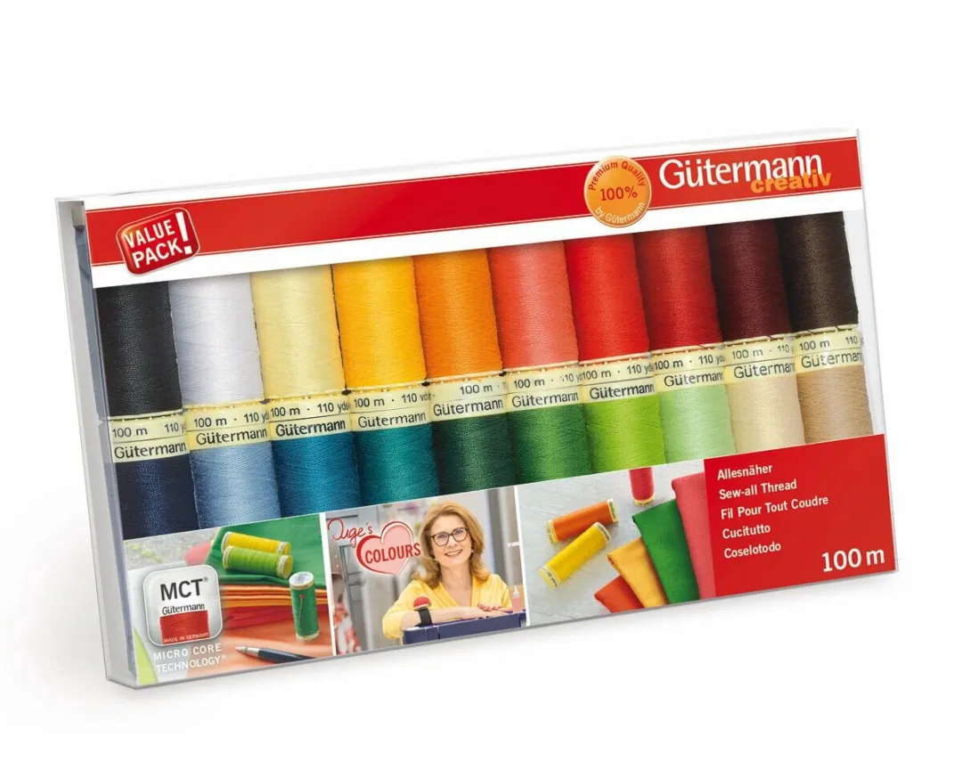 Gutermann Naaigaren-set 20 Stuks - Multi