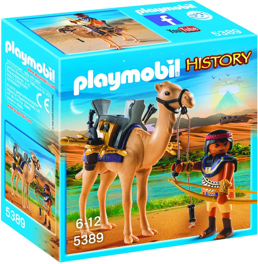 Playmobil History Egyptische Krijger met Kameel 5389