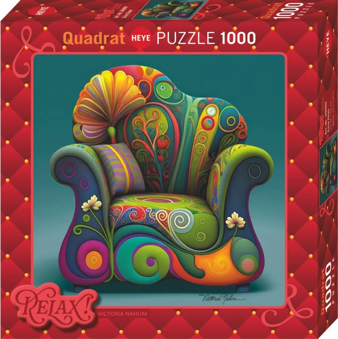 Heye Relax Serie Puzzel 1000 Stuks - Multicolor