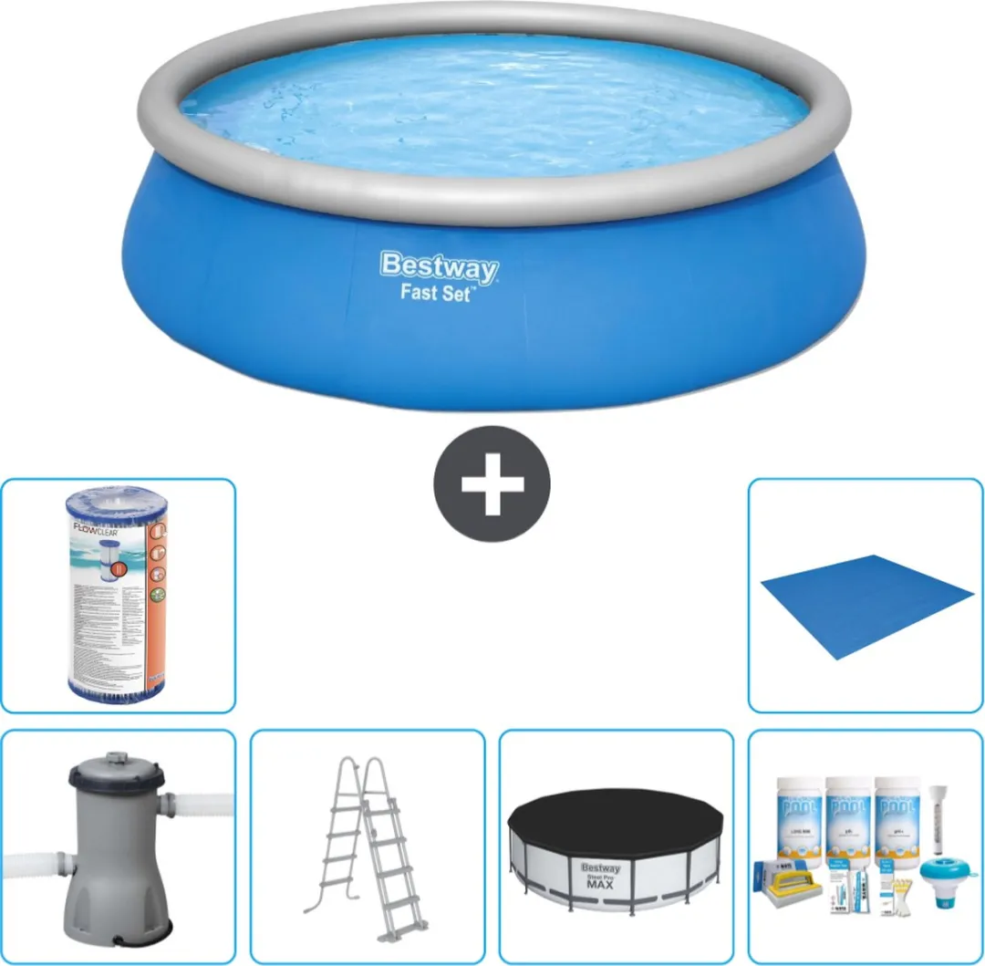 Bestway Fast Set Zwembad 457x122cm