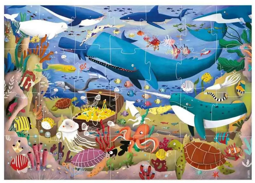 Educa Dieren Onder De Zee Max Puzzel 28 Stuks - Multicolor - afbeelding 6 van 6