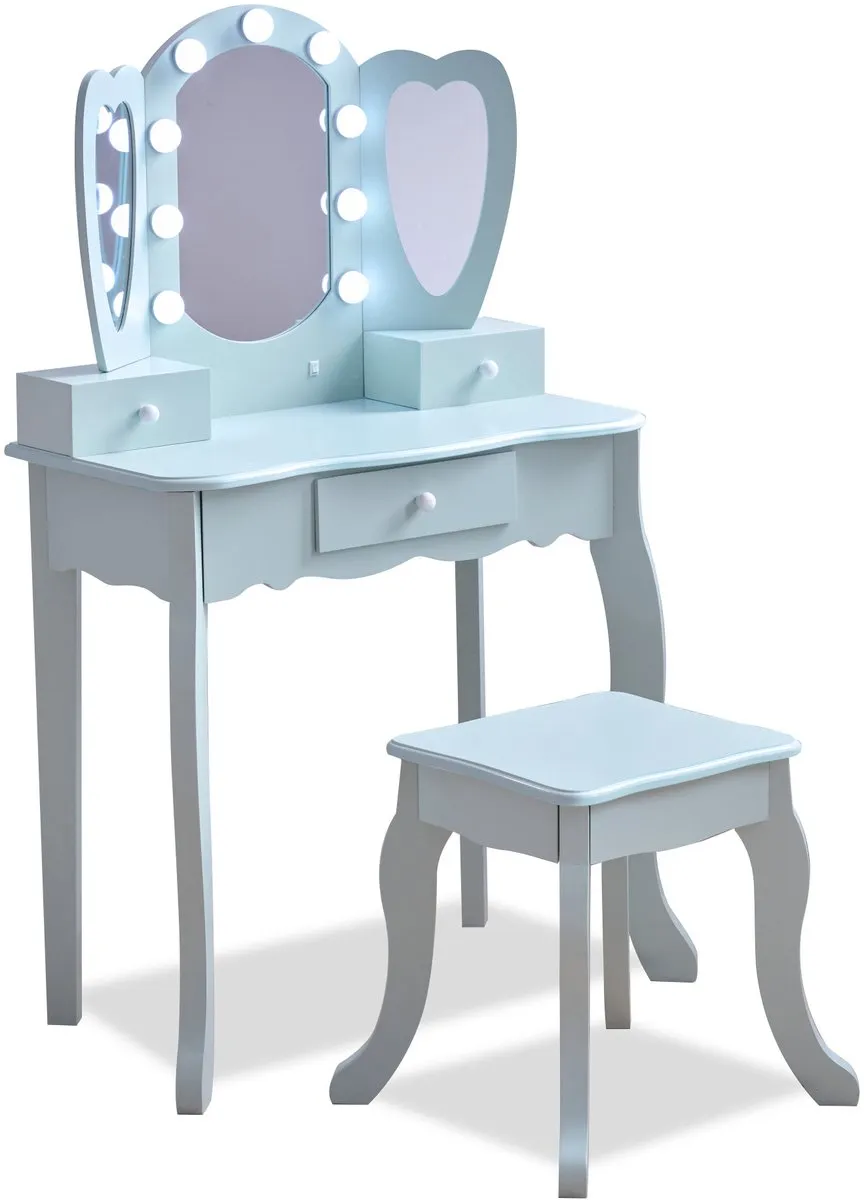 Teamson Kids Houten Kaptafel Hartvormig
