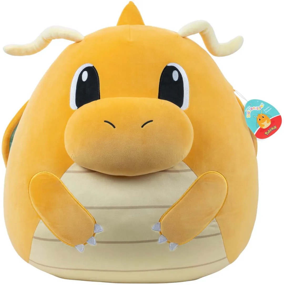 Squishmallows Pokémon Dragonite Jumbo Knuffel 50cm