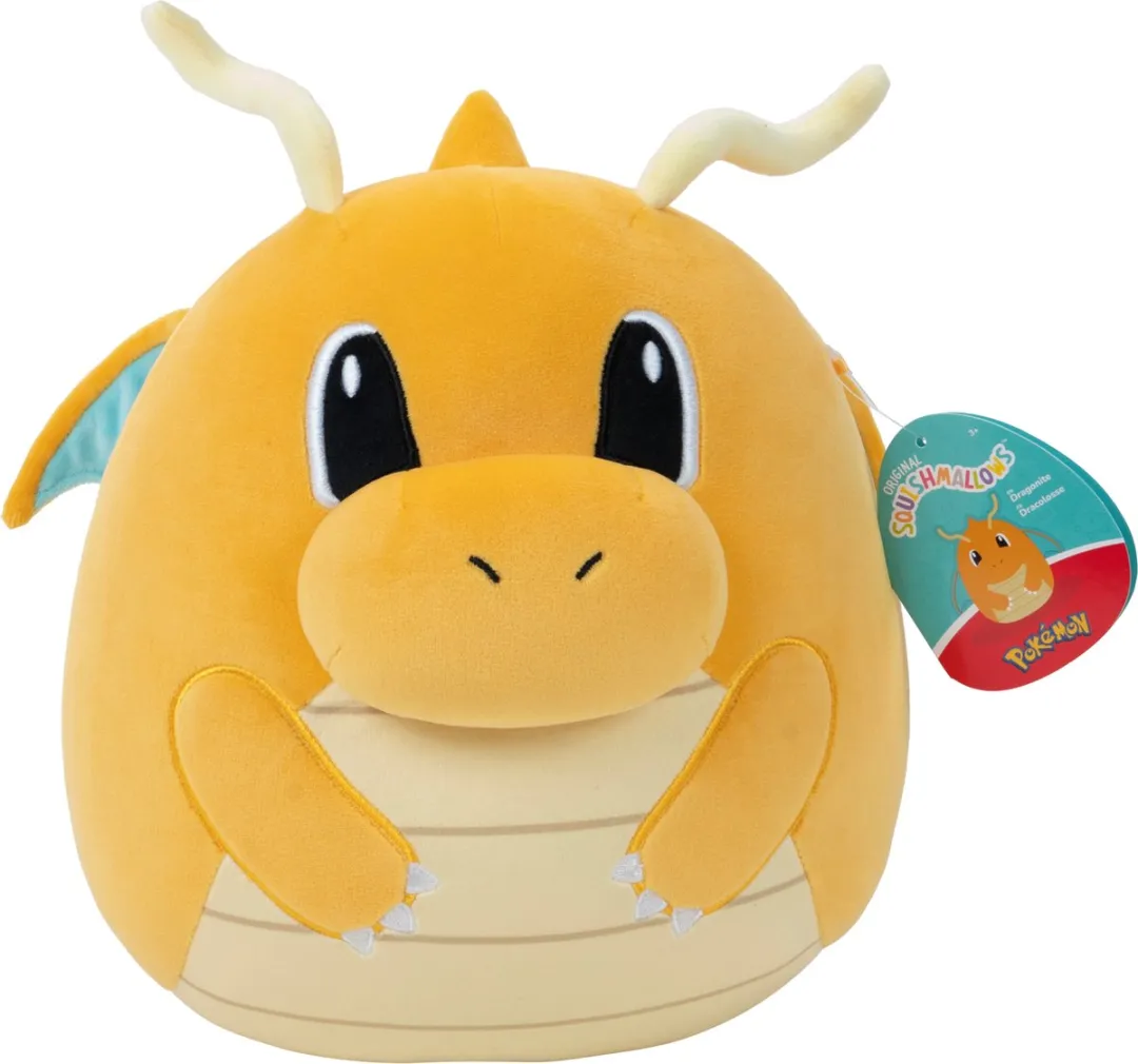 Squishmallows Pokémon Dragonite Jumbo Knuffel 50cm