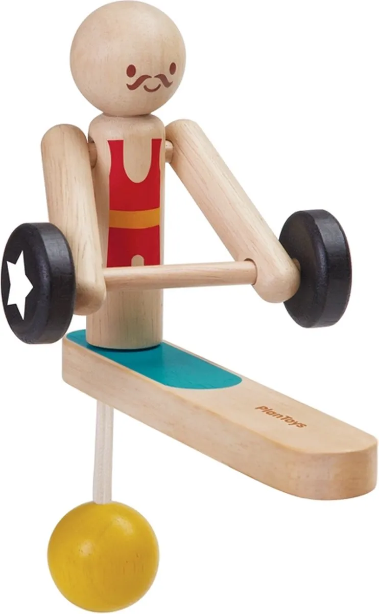 Plantoys Speelfiguur Gewichtheffer L4PC-00022082