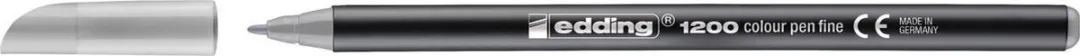 edding 1200 Zilvergrijs Pen