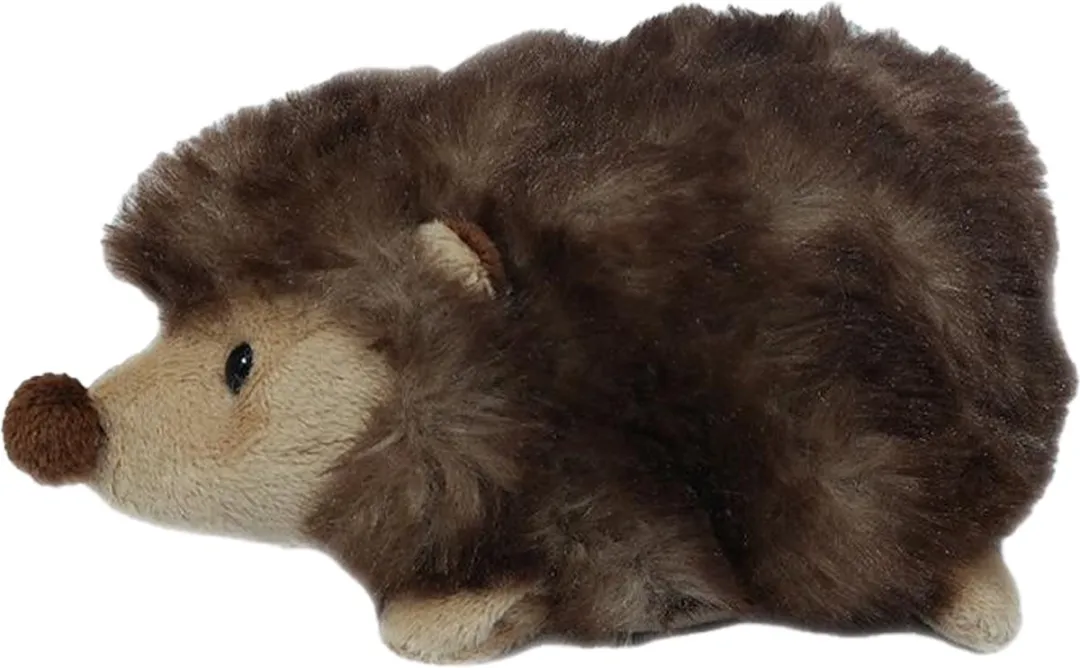 PIA Soft Toys Knuffel Egeltje - Bruin - 2 Stuks