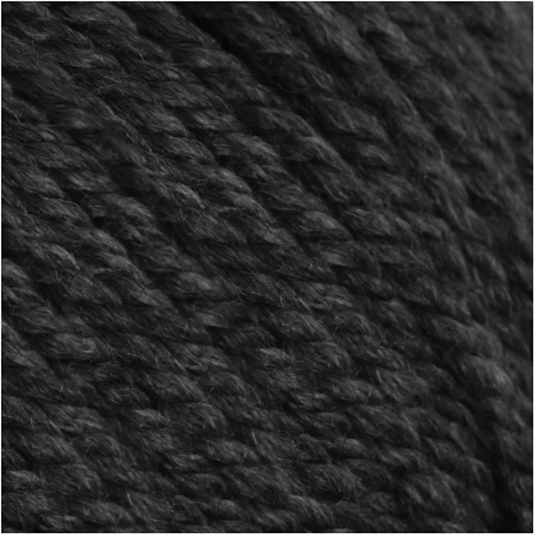 Creativ Company Wolgaren 100g - 125m Zwart