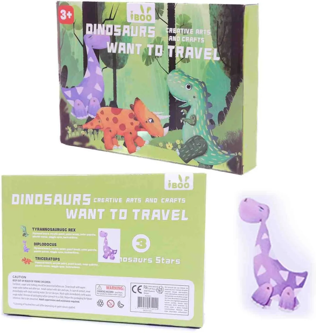 PIA Soft Toys 3D Dinosaur DIY Kit