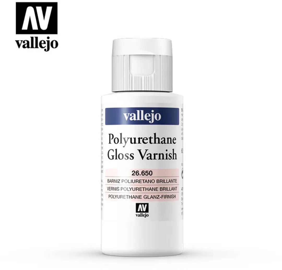 Vallejo Hobbyverf 26650 Glanzend Polyurethane Vernis 60ml - Multi