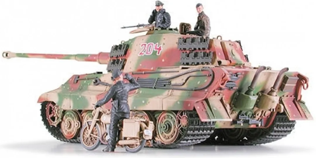 Tamiya 35252 German Kingtiger Ardennen Modelbouwpakket - 1:35 - Multi