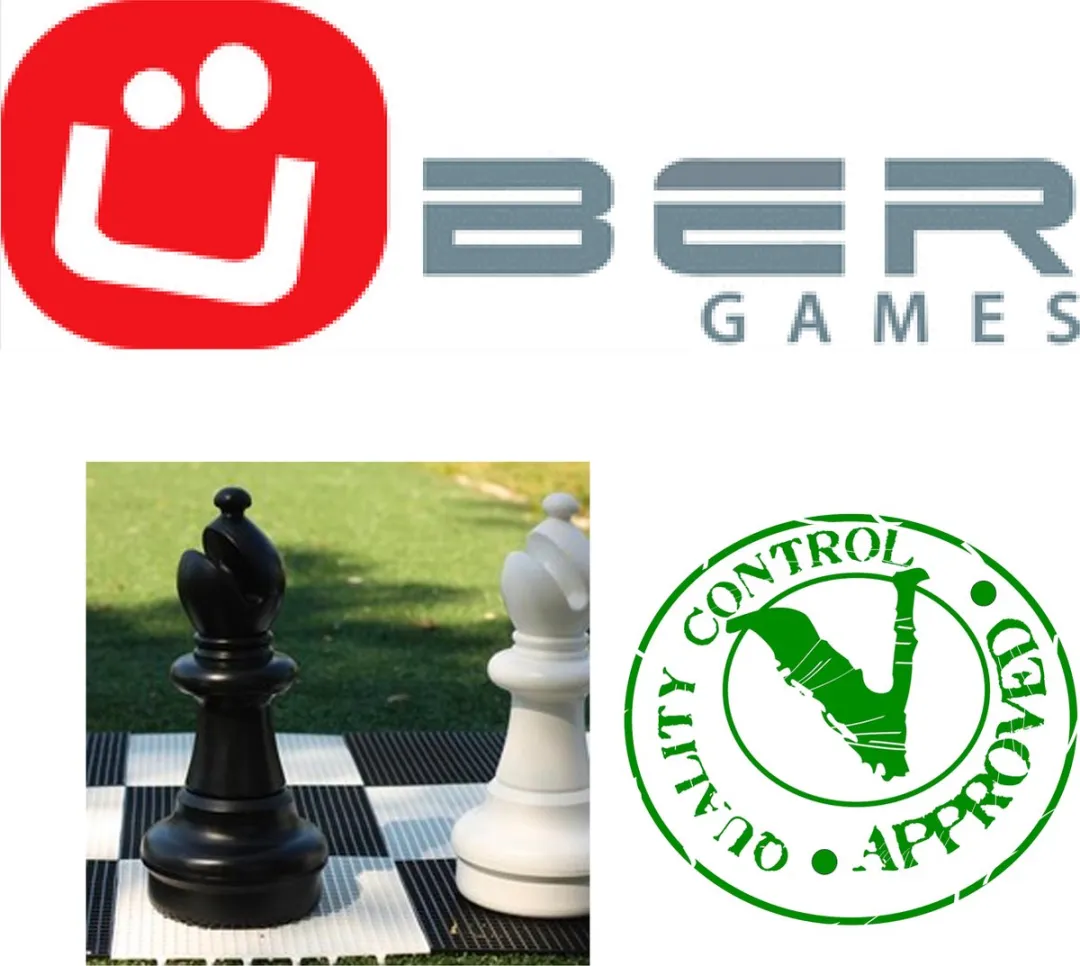 UBER Games Schaakstuk Koning 64cm Wit