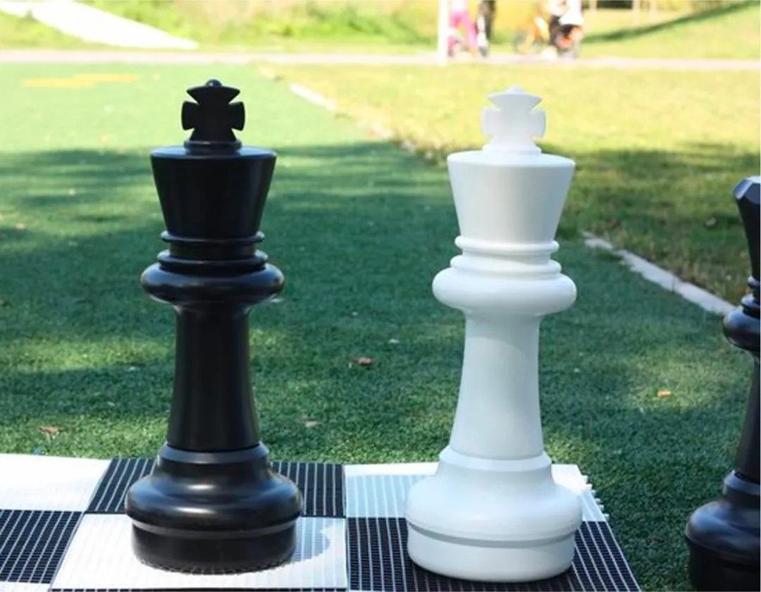 UBER Games Schaakstuk Koning 64cm Wit