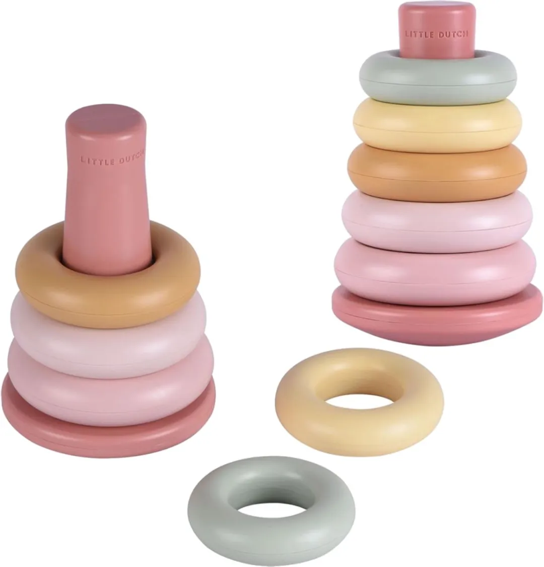 Rubo Toys Little Dutch Stapelringen - Roze