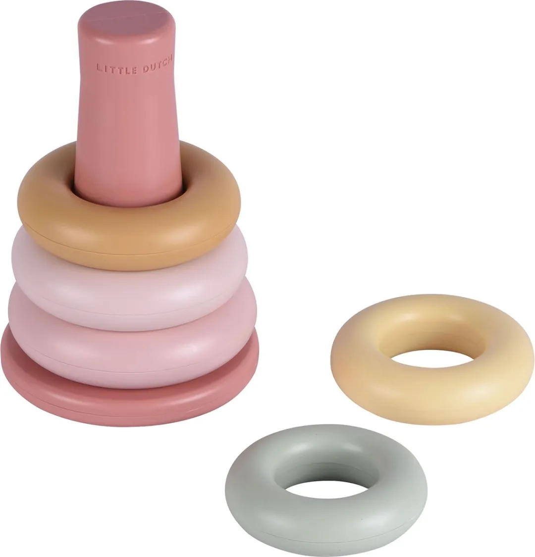 Rubo Toys Little Dutch Stapelringen - Roze