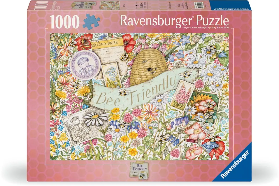Ravensburger Puzzel Bijen & Dieren 1000 Stuks - Premium - Multicolor - afbeelding 2 van 2