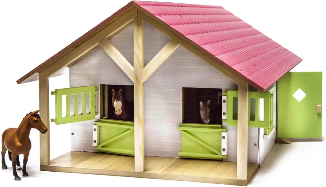 Kids GLOBE Paardenstal Roze