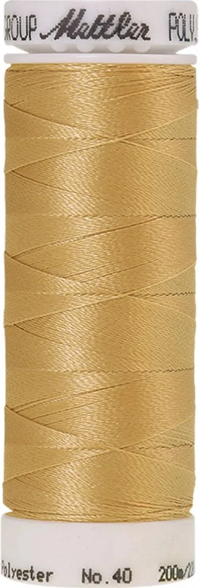 Amann Mettler Polysheen Borduurgaren Geel - 200m