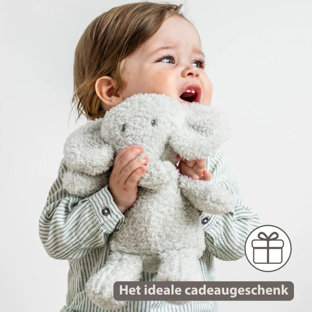 Nattou Teddy Knuffel Olifant 25cm - Grijs