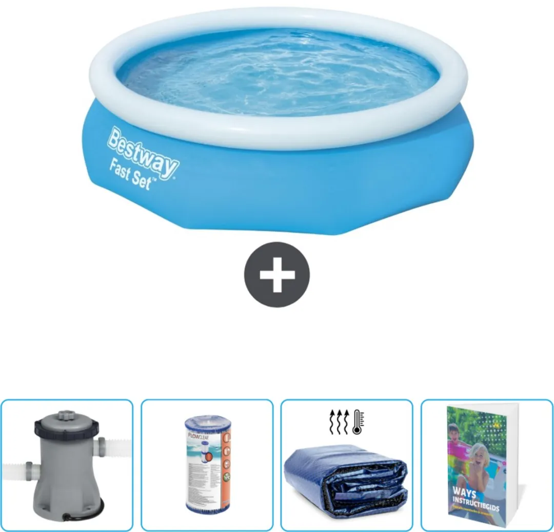 Bestway Fast Set Rond Zwembad 305x76cm