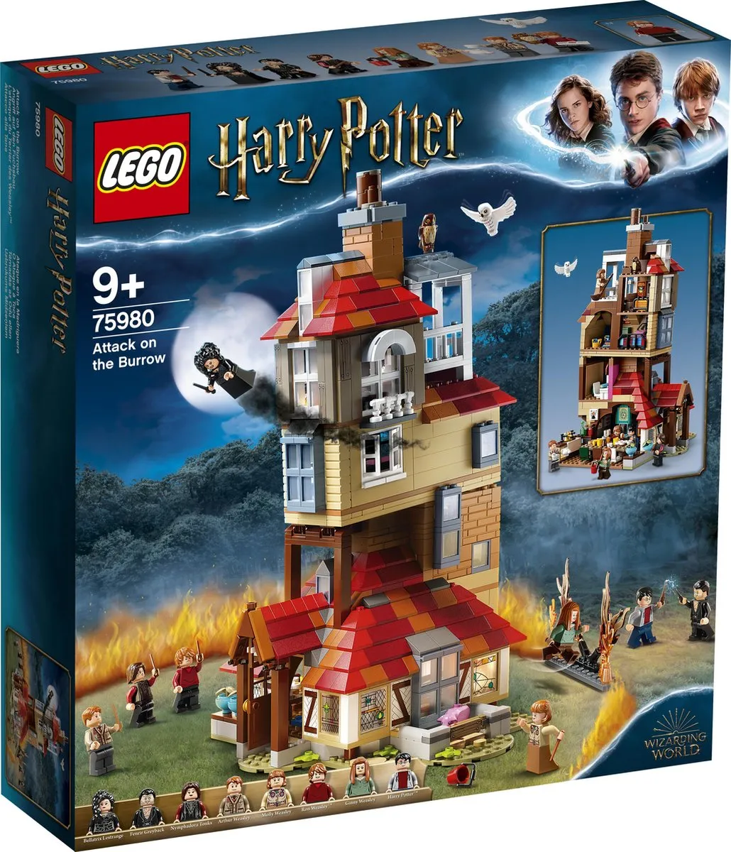 LEGO Harry Potter Aanval op het Nest 75980 - 1047 Stukken