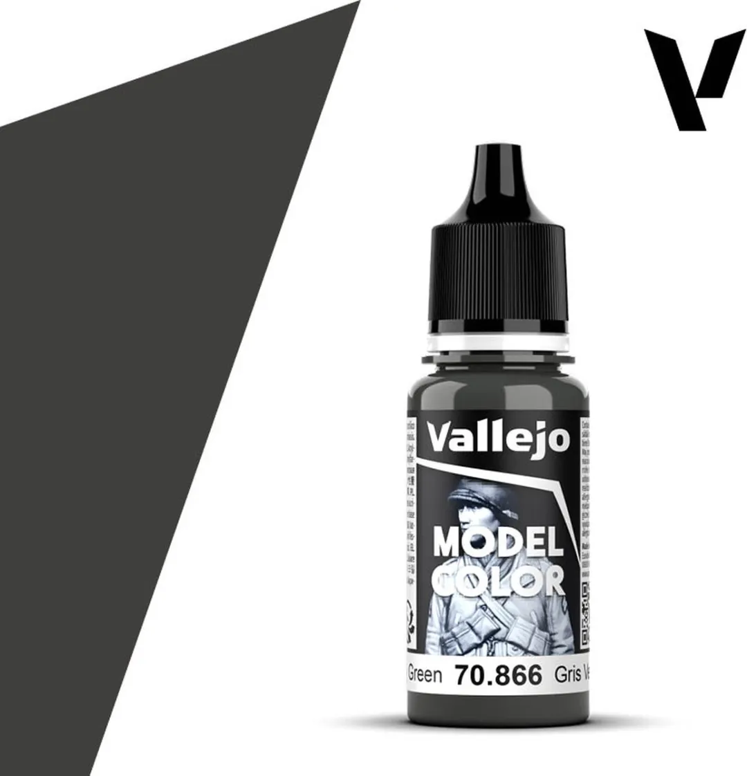 Vallejo Model Color Grey Green Acrylverf 17ml