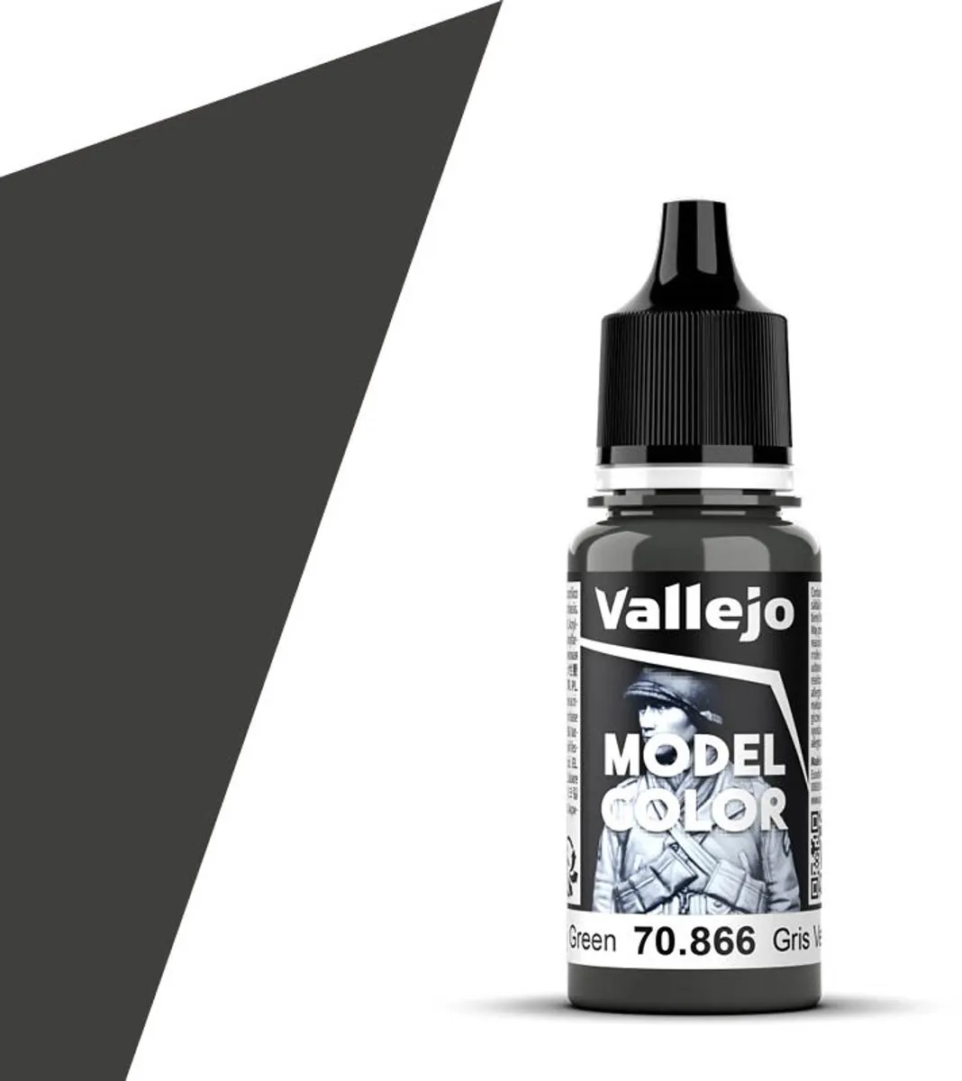 Vallejo Model Color Grey Green Acrylverf 17ml