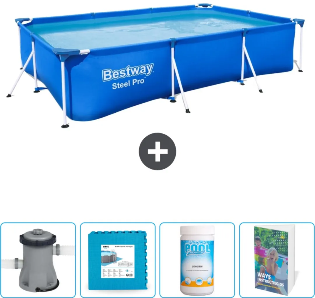 Bestway Steel Pro Zwembad 300x201x66cm