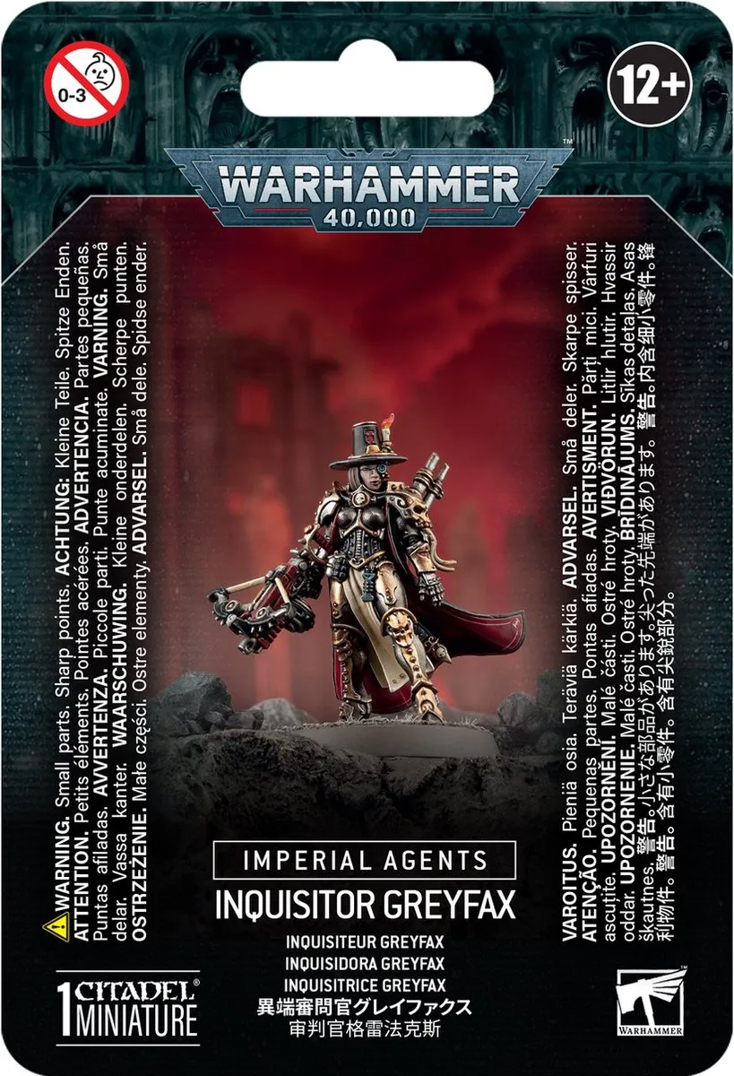 Games Workshop Imperial Agents Inquisitor Greyfax