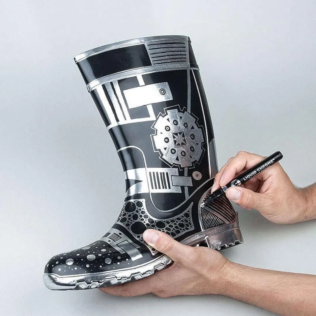 Molotow Liquid Chrome Marker 4mm - Zilver