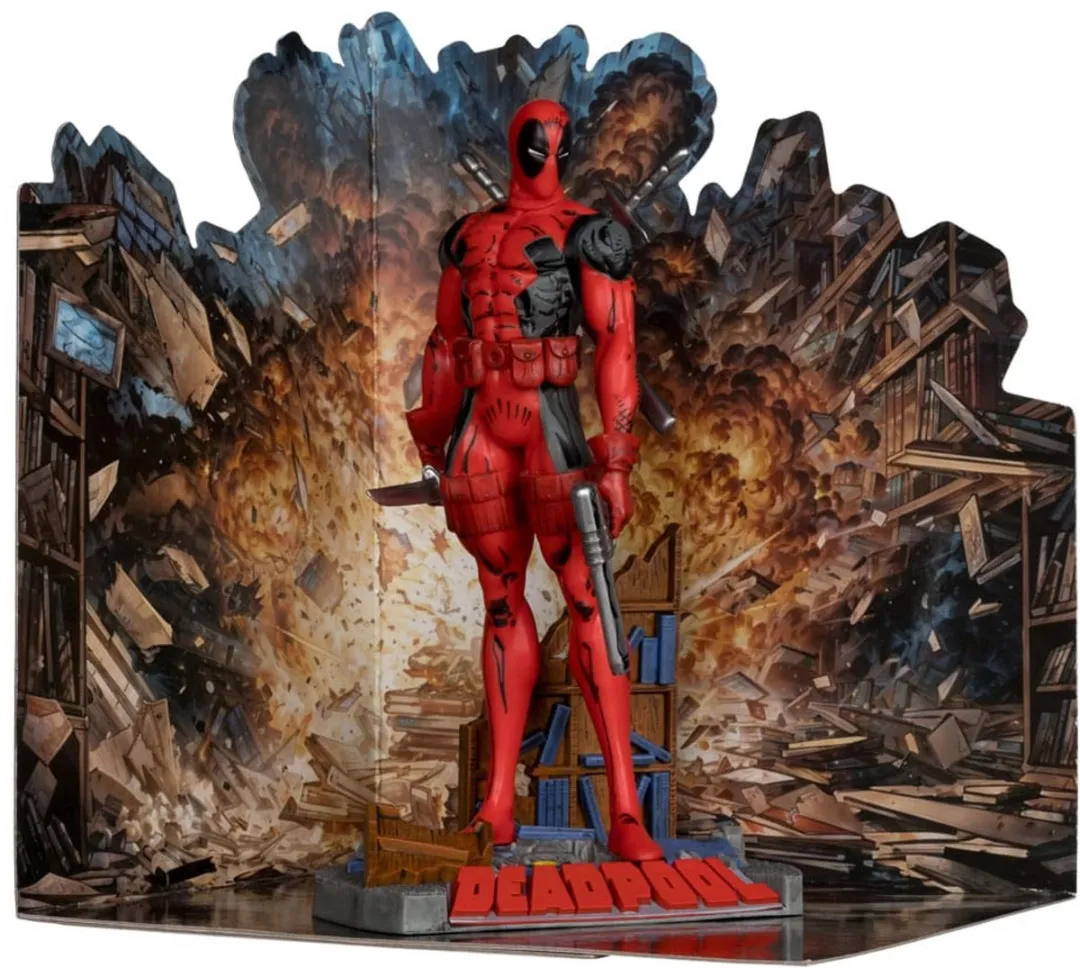 McFarlane Toys Marvel Deadpool 1/10 Action Figuur 16cm - MCF14766 - Multicolor - afbeelding 6 van 6