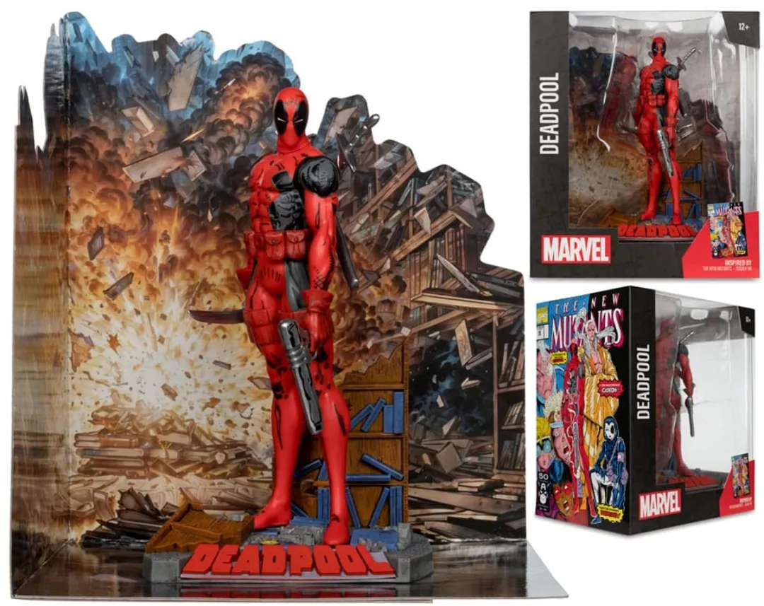 McFarlane Toys Marvel Deadpool 1/10 Action Figuur 16cm - MCF14766 - Multicolor