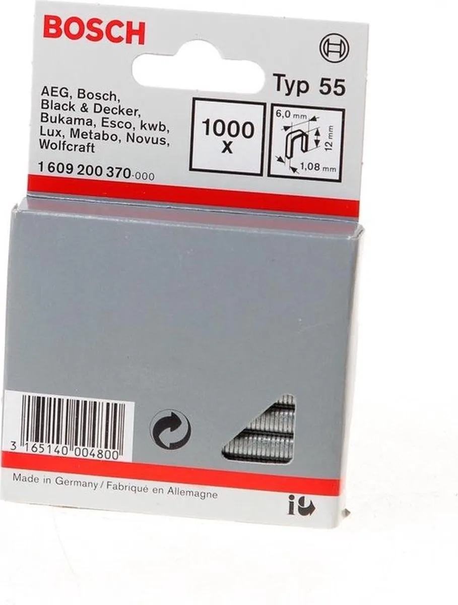 Bosch Niet met smalle rug 1609200370 - 1000 Stuks - afbeelding 6 van 6