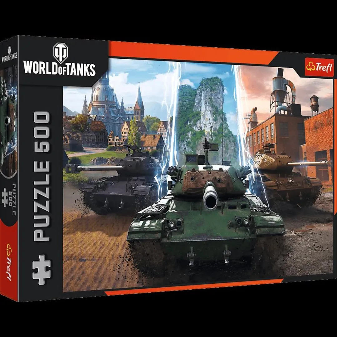Trefl World of Tanks Puzzel 500 Stuks