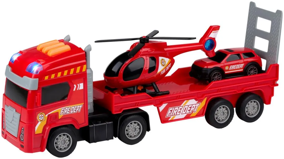 Eddy Toys Brandweerwagen Set 3 Stuks